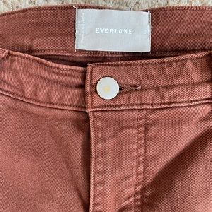 Size 2 Like New Everlane Utility Barrel Pant in Rosewood